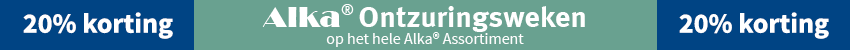 Alka® Ontzuringsweken: 20% korting op het hele Alka assortiment